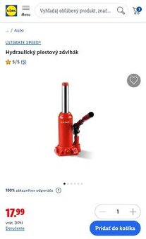 Hydraulický zdvihák 5t