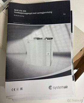 Rekuperácia Systemair SAVE VTC 300 R