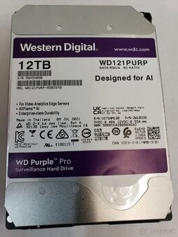Nové HDD disky 3,5" 20/16/12/8/6/4/2 TB