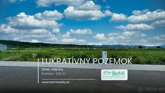 Pozemok v lukratívnej novovznikajúcej lokalite,Sliač
