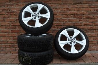 5x112 R18 Zimna sada Org. Audi A3 S3 8Y + 225/40 R18 Bridg.