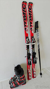 LYŽE ATOMIC CX COMP 154CM + LYŽIARKY NORDICA 41EUR