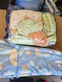 Povlečenie na detské periny do postieľky aj s plachtami