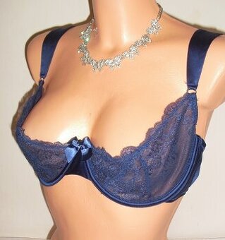 Hodvabna luxusna podprsenka so satenom - 1