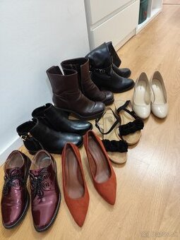 Dámske topánky, veľkosti 38-40