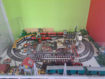 LEGO CITY - scenéria - vlaková stanica XXXL