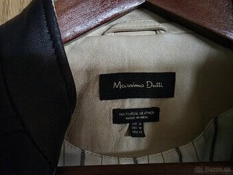 Kožena bunda modrá