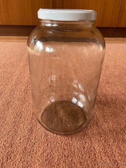 Sklenené 3L sklenené fľaše na zaváranie