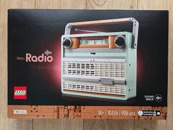 Lego Icons 10334 Retro rádio (Retro Radio)