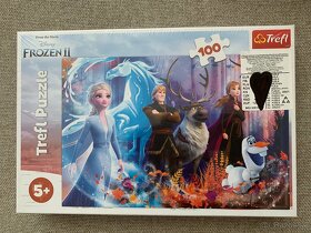 Puzzle Trefl Frozen II 100-dielikov - vek 5+ rokov