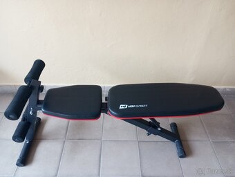 Nastaviteľná skladacia lavička aj na brucho HOP-SPORT HS1030