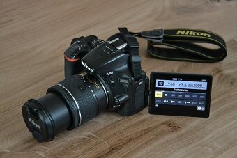 Nikon D5500 - wifi - dotyk. display - nafotene len 12 tisic