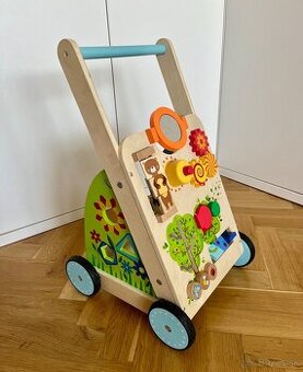 Drevené chodítko pre deti – Playtive (Lidl)