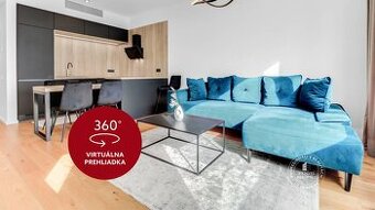 AXIS REAL | SKY PARK 2-izbový zariadený byt, KLÍMA, LODŽIA,