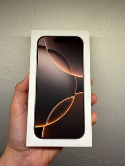 iPhone 16pro 256gb desert titanium