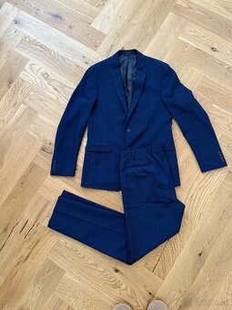 Pansky modry oblek Calvin Klein L