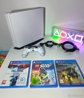 Predám PS4 Slim White