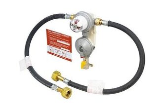 Regulátor tlaku plynu na dve plynové fľaše. NOVÝ + FA