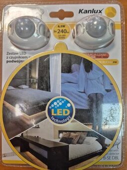 LED pás so spínačom snímačom pohybu 2x + 2x - 1