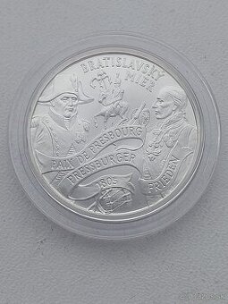 Mince Strieborne 200 koruny Bk