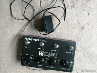 Tc electronics ditto X4 looper s adaptérom