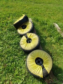 Predám letné pneumatiky na diskoch Peugeot 307