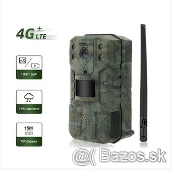 Solárna 4G LTE Fotopasca na SIM kartu ( mobilna aplikacia )
