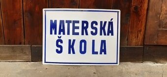 Retro smaltovana tabula