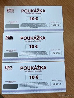 Fann Parfuméria poukážka