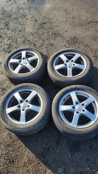 Letné Pneumatiky + disky alu Dezent 205/55 R16 5x110