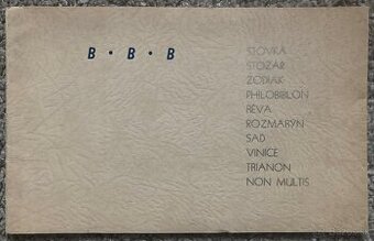 (bibliofília/M. Galanda) Lístky z malé kartotéky