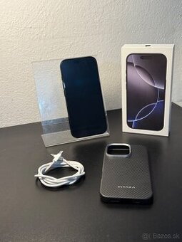 Predám Apple iPhone 16 PRO 256GB Black Stav Nového Telefónu