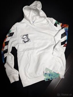 Off White Mikina s kapucňou (S,M)