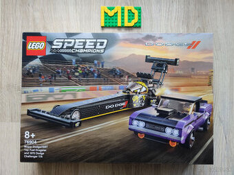 LEGO 76904 Mopar Dodge Dragster and 1970 Dodge Challenger