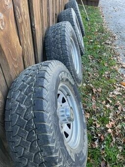 Predám pneu s diskami DOTZ 4x4