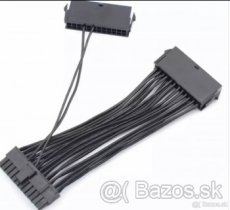 24 pin prepojovavi kábel (synchronizácia) na dva zdroje.