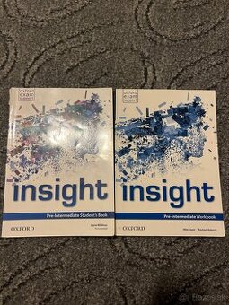 Insight Pre-Intermediate Student´s book a Workbook