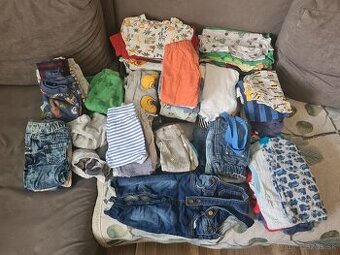 Balík chlapčenského oblečenia, veľ. cca 68–80