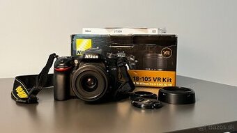 Nikon D7100 + NIKKOR 35mm F1.8 AF-S DX + bag