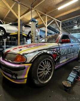 E46 323i ready to drift