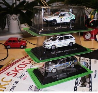 MODELY ŠKODA KALEIDOSKOP , 1:43 , DE AGOSTINI