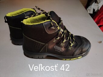 Pracovné topánky s oceľovou špicou - 1