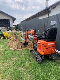 Výkopové práce minibagrom a prenájom minidumperu - 1