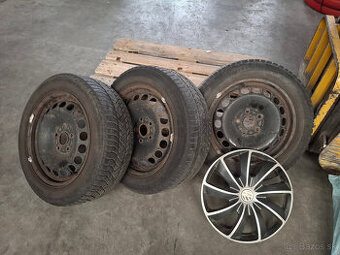 Pneu + disky, rezerva 205/55 R16