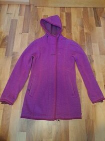 Damsky prechodný vlnený kabát