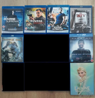 Bluray Blu-Ray Blu ray filmy