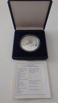 Strieborná zberateľská minca v 10 eur CIKKER