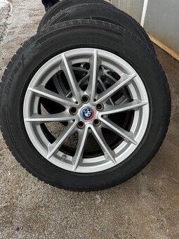 Sada originálnych BMW diskov s pneu 225/55 r17 Gripmax SureG