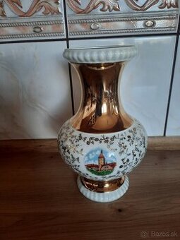 Váza značená porcelánová