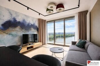 Prenájom 2-izbový byt s loggiou,55m2, EUROVEA TOWER